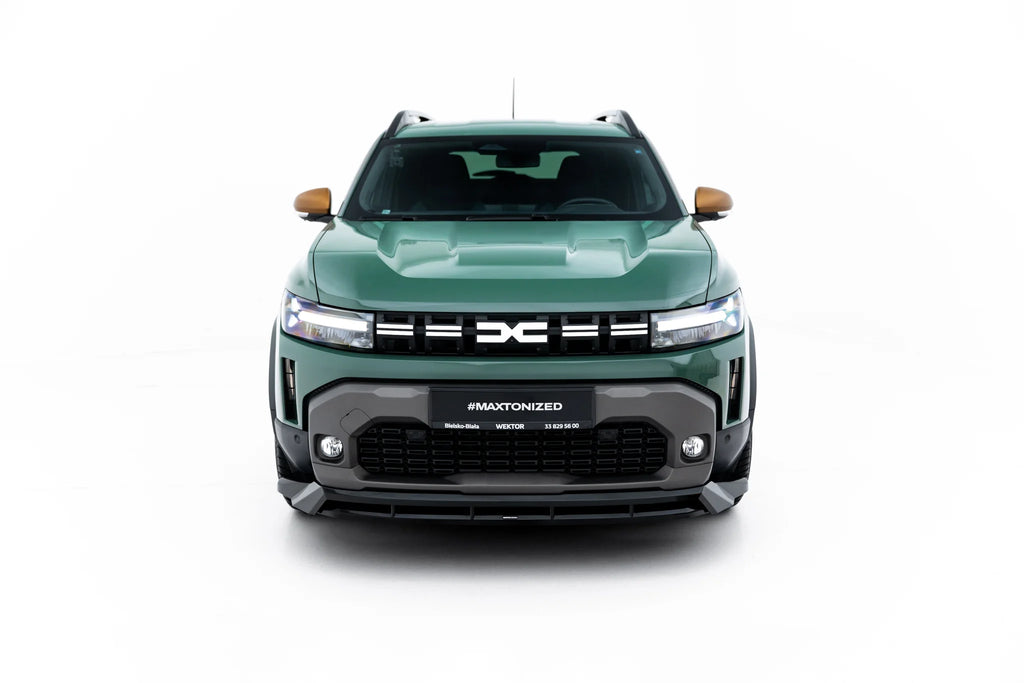 Lip Anteriore Dacia Duster Mk3 — dettaglio del fissaggio
