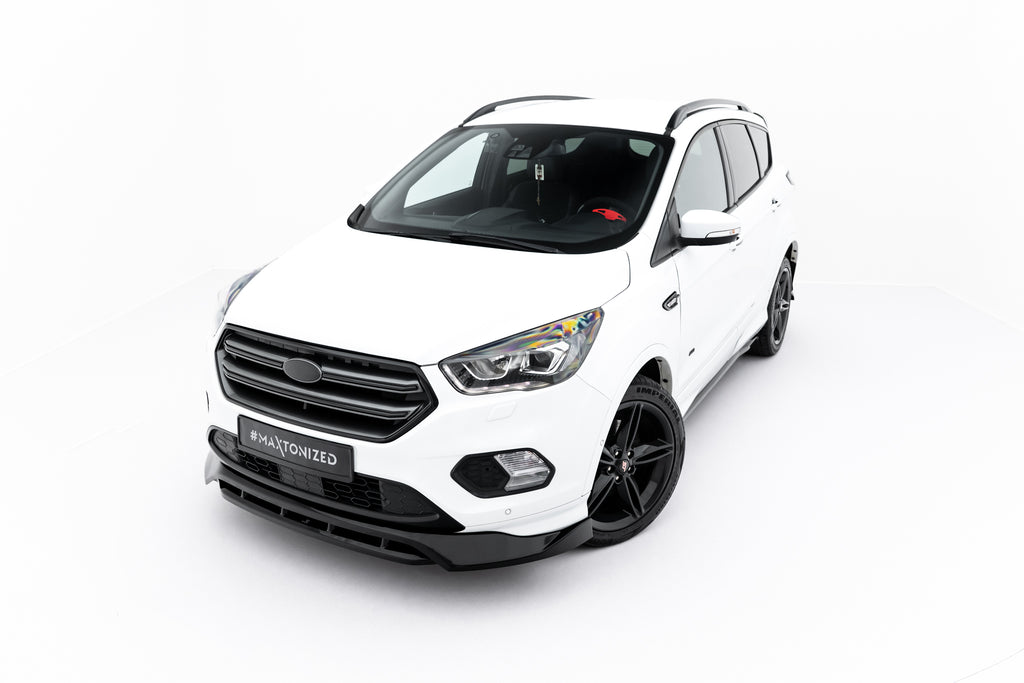 Lip Anteriore Ford Kuga Mk2 Facelift ST-Line — particolare della finitura