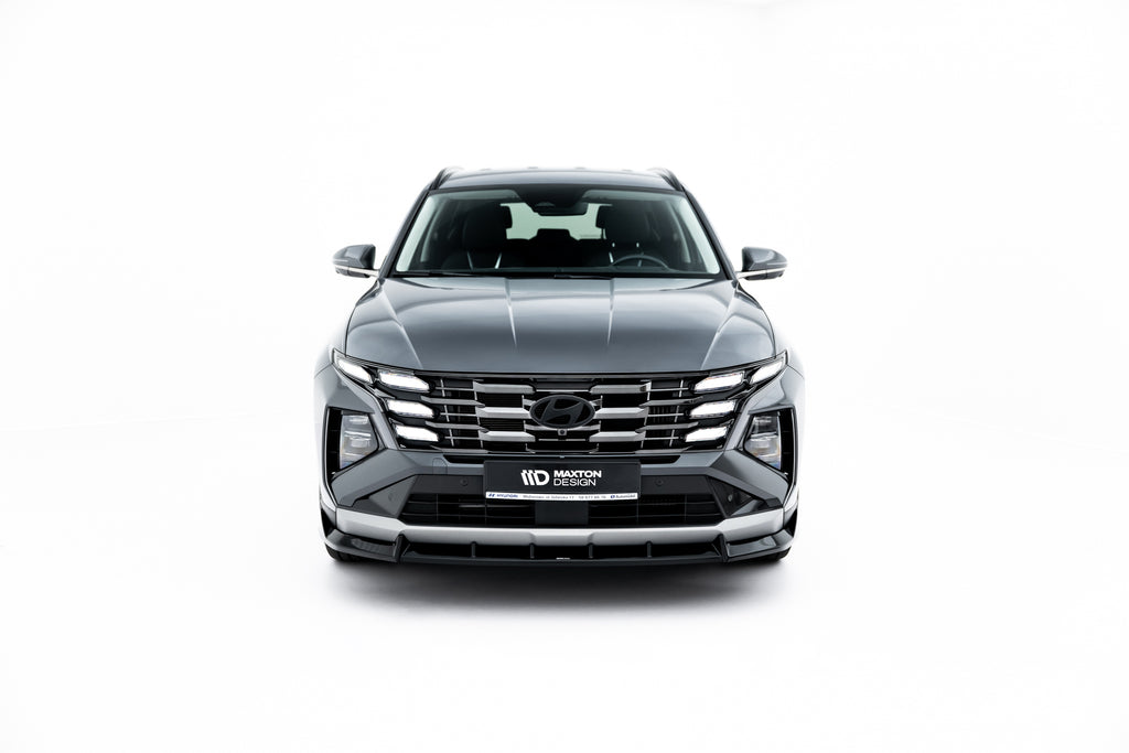 Lip Anteriore Hyundai Tucson Mk4 Facelift — particolare della finitura
