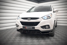 Carica l'immagine nel visualizzatore di Gallery, Lip anteriore in ABS nero lucido per Hyundai ix35 Mk1, pezzo singolo