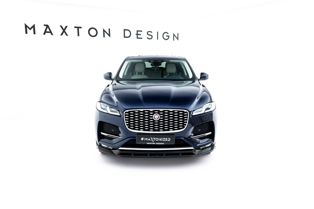 Lip Anteriore Jaguar F-Pace X761 Facelift R-Sport — vista laterale