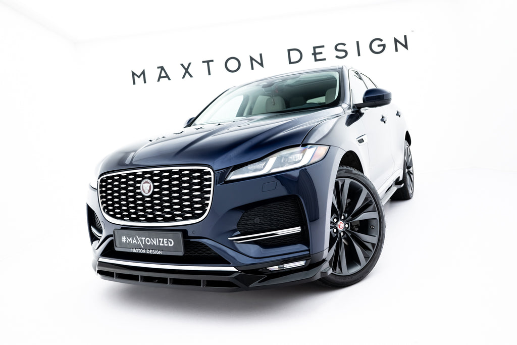 Lip Anteriore Jaguar F-Pace X761 Facelift R-Sport — particolare della finitura