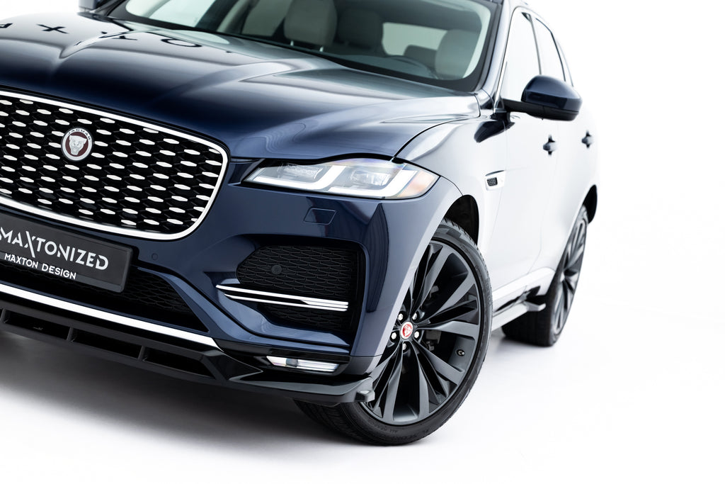 Lip Anteriore Jaguar F-Pace X761 Facelift R-Sport — vista posteriore