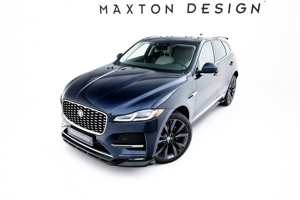 Lip Anteriore Jaguar F-Pace X761 Facelift R-Sport — dettaglio del fissaggio