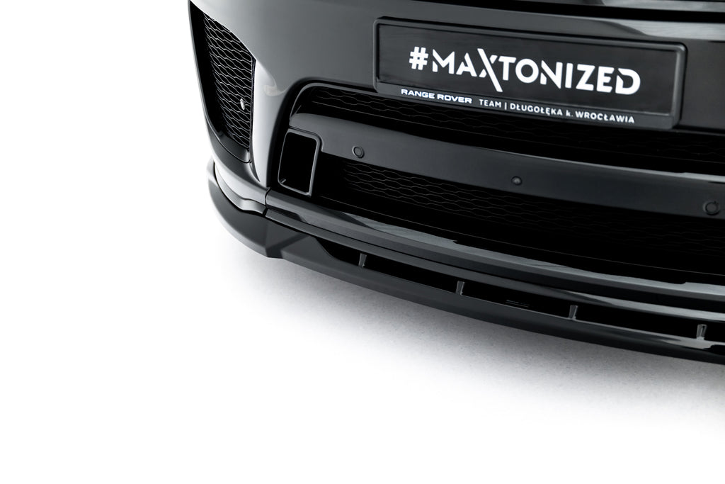 Lip Anteriore Land Rover Range Rover Sport SVR Mk2 Facelift — particolare della finitura