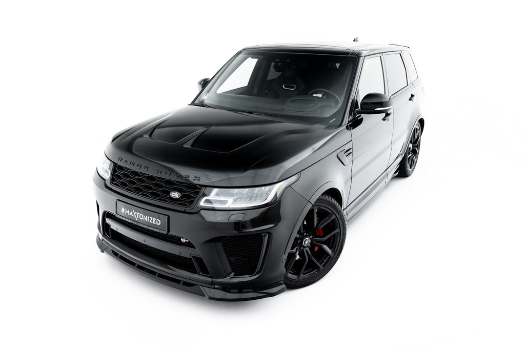 Lip Anteriore Land Rover Range Rover Sport SVR Mk2 Facelift — dettaglio del fissaggio