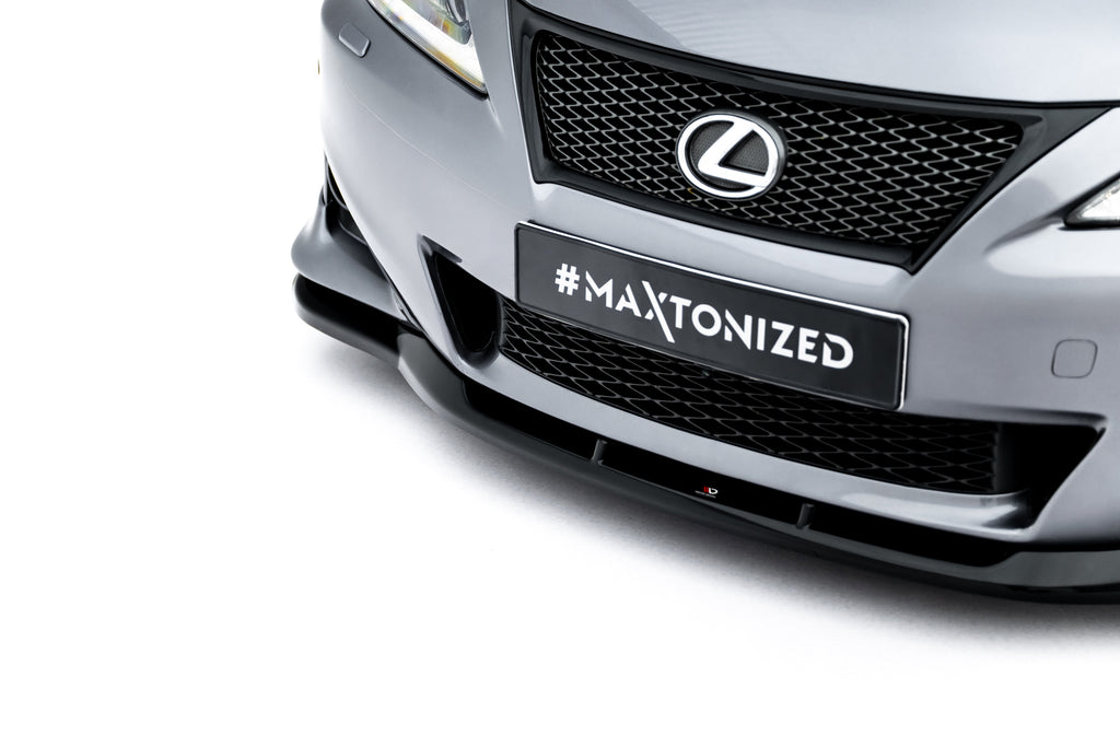 Lip Anteriore Lexus IS Mk2 (XE20) Facelift F-Sport — dettaglio del fissaggio