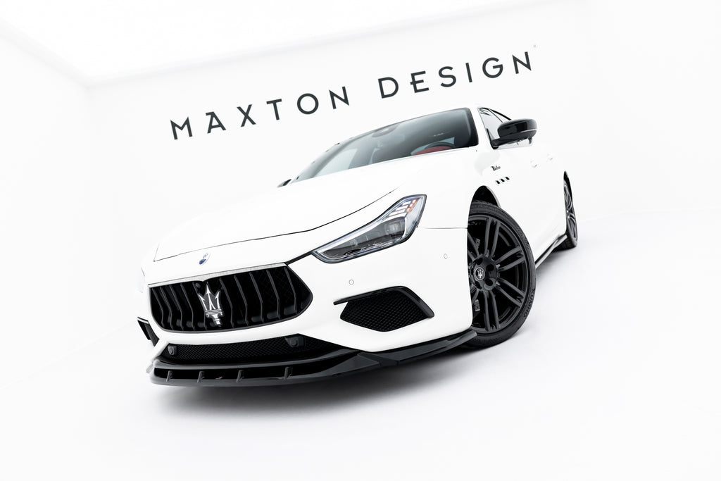 Lip Anteriore Maserati Ghibli Mk3 Facelift Modena — vista posteriore