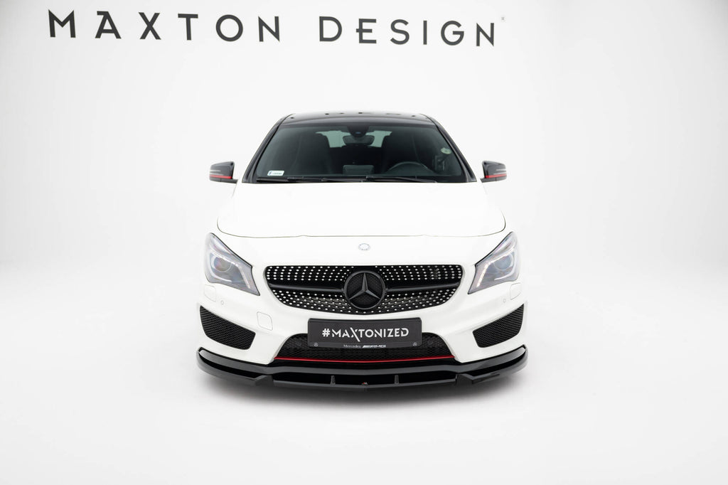 Lip Anteriore Mercedes CLA C117 AMG-Line — montato sulla vettura