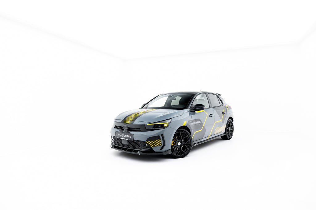 Lip Anteriore Opel Corsa F Facelift (Mk6 Facelift) 2023 — dettaglio del profilo
