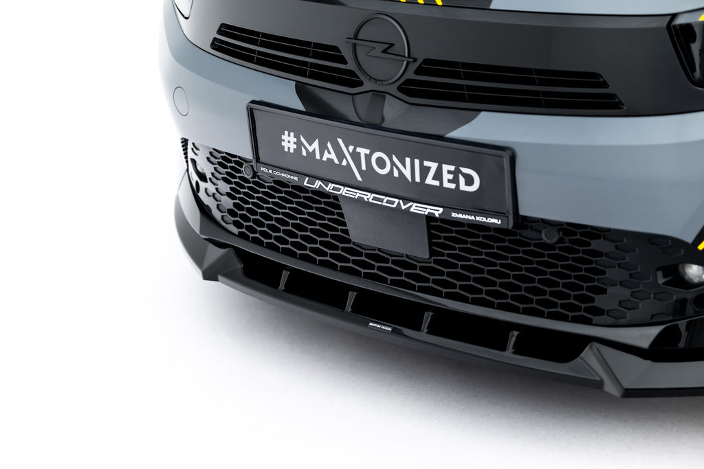 Lip Anteriore Opel Corsa F Facelift (Mk6 Facelift) 2023 — vista angolata