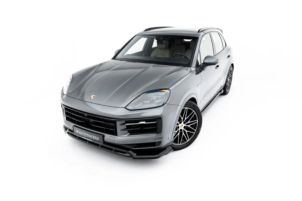 Lip Anteriore Porsche Cayenne SUV / Coupe Mk3 Facelift — vista posteriore