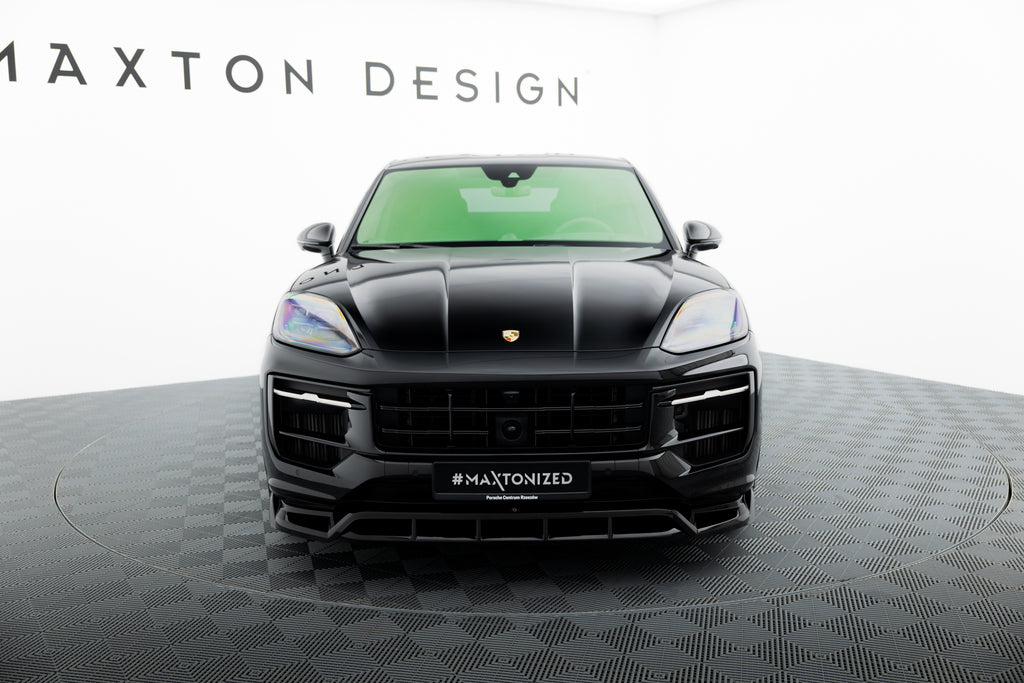 Lip Anteriore Porsche Cayenne Sport Design / Turbo SUV / Coupe Mk3 Facelift — montato sulla vettura