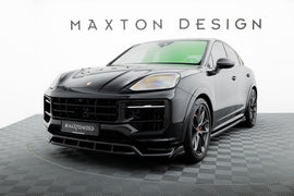 Lip Anteriore Porsche Cayenne Mk3 Facelift Design / E-Hybrid Design / Turbo E-Hybrid — vista laterale