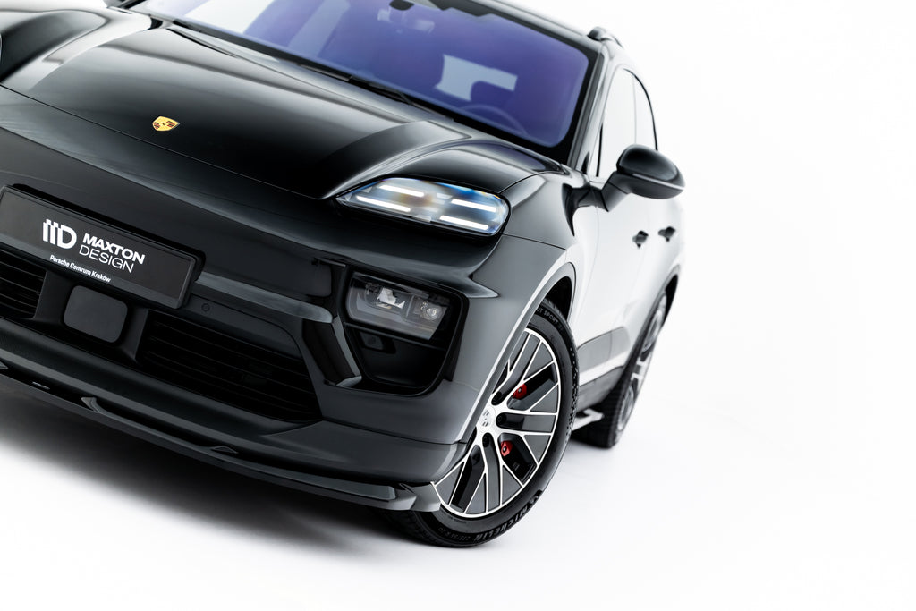 Lip Anteriore Porsche Macan EV Mk1 — particolare del bordo