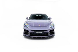 Lip Anteriore Porsche Panamera 972 Panamera 4 / Panamera 4S E-Hybrid — particolare della finitura