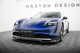 Lip Anteriore Porsche Taycan Mk1 aycan Cross Turismo 4S — vista laterale