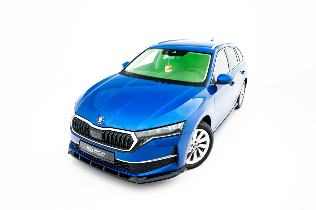 Lip Anteriore Skoda Octavia Mk4 Facelift — dettaglio del profilo