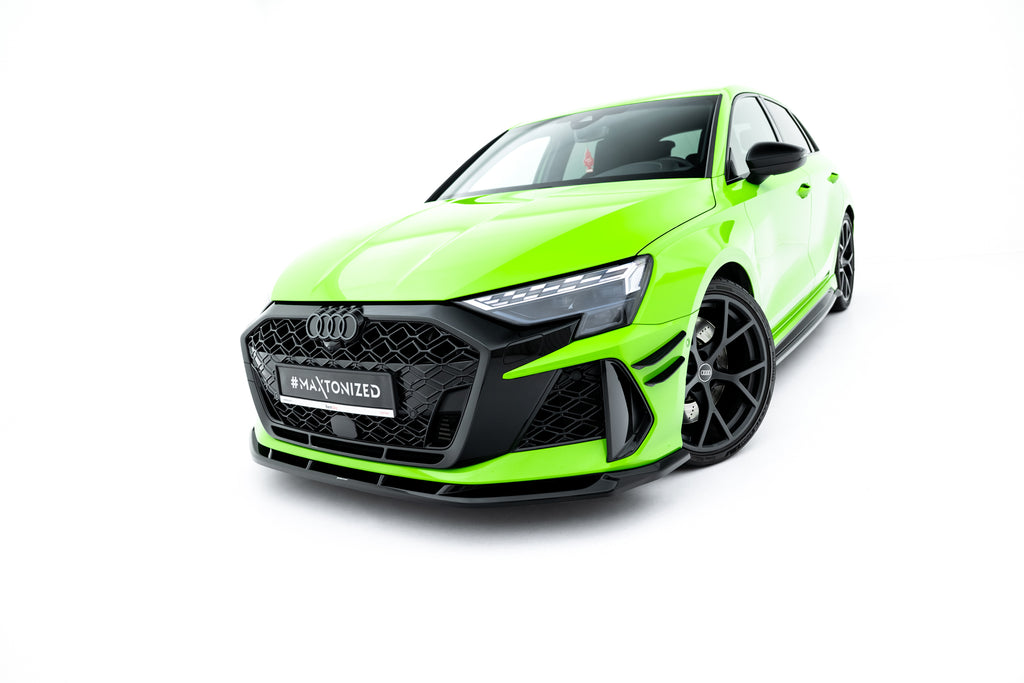 Lip Anteriore V.1 Audi RS3 Sportback 8Y Facelift — montato sulla vettura