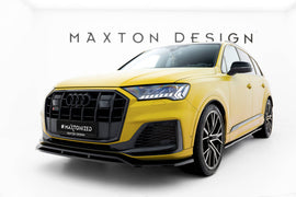 Lip Anteriore V.1 Audi SQ7 Mk2 Facelift S-Line — dettaglio del profilo