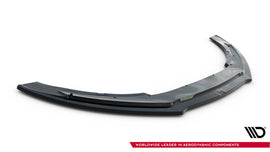 Lip anteriore V.1 Maxton Design per Audi TTS e TT S-Line 8J Facelift, ABS nero lucido