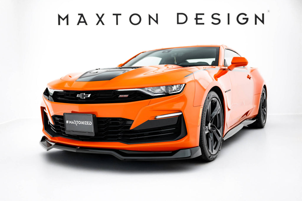 Lip Anteriore V.1 Chevrolet Camaro SS Mk6 Facelift — particolare della finitura