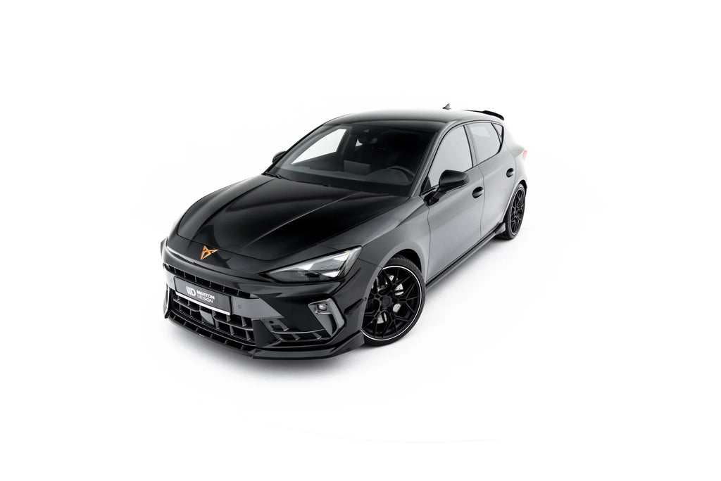 Lip Anteriore V.1 Cupra Ateca Hatchback Mk1 Facelift Leon — particolare della finitura