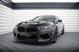 Lip Anteriore V.1 Maxton Design compatibile con BMW Serie M8 F93 + Flap Gran — dettaglio del profilo