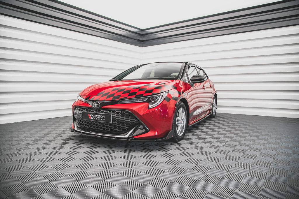 Lip Anteriore V.1 Toyota GR Corolla XII + Flap GR Sport — dettaglio del profilo