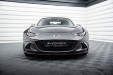 Carica l'immagine nel visualizzatore di Gallery, Lip anteriore V.1 Maxton Design per Mazda MX-5 ND Mk4, ABS nero lucido