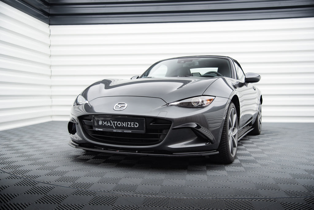 Splitter anteriore in ABS per Mazda MX-5 ND - particolare del profilo