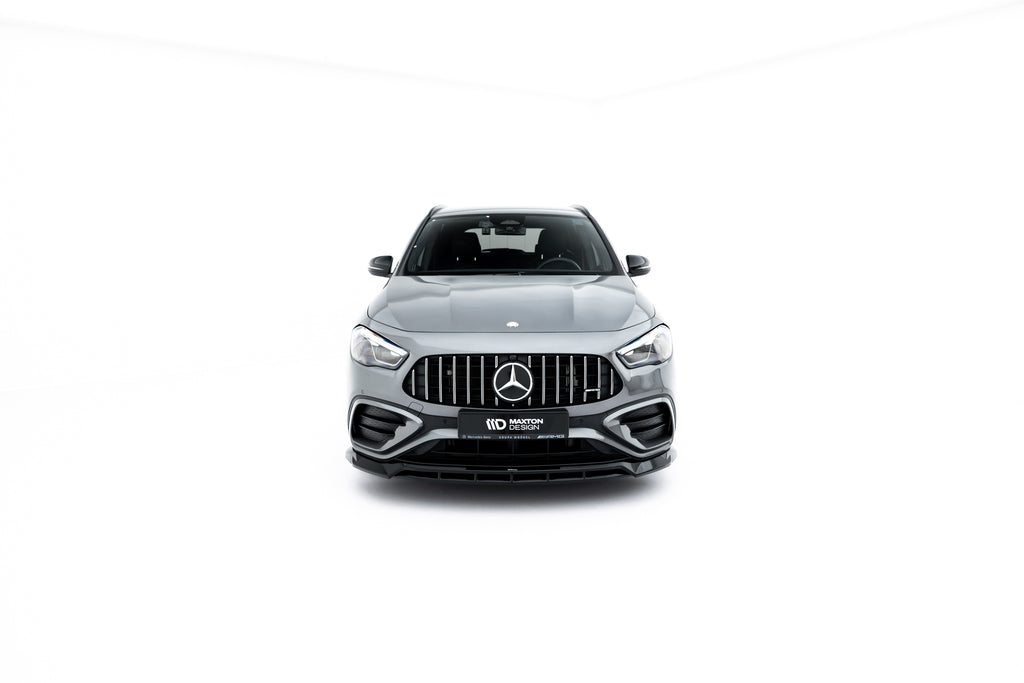 Lip Anteriore V.1 Mercedes GLA 35 AMG H247 Facelift — vista posteriore