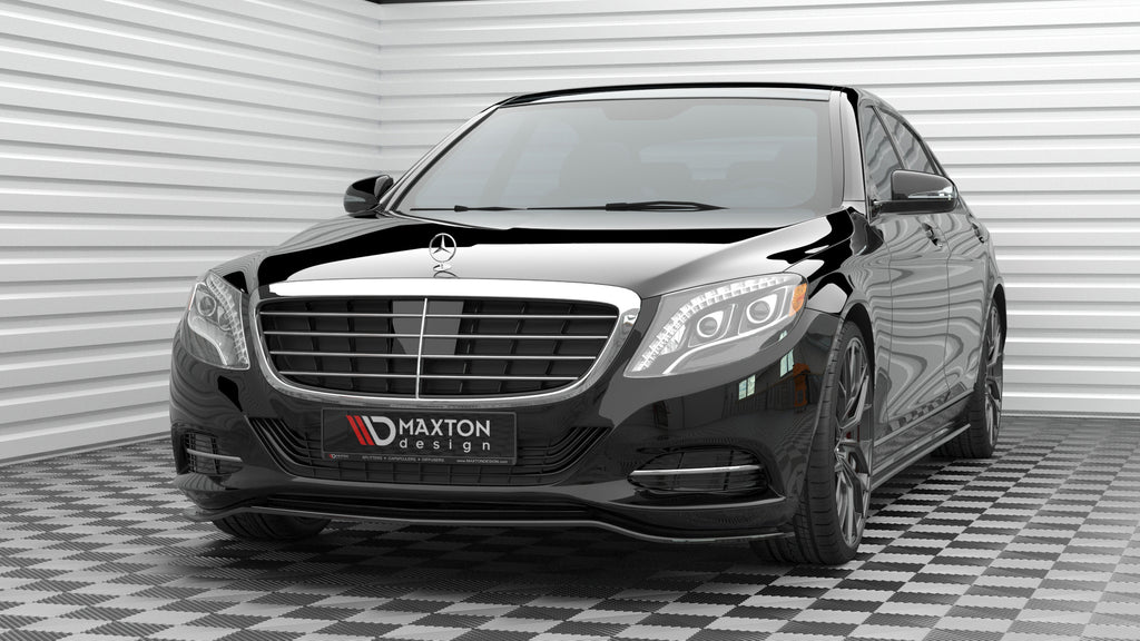Lip Anteriore V.1 Mercedes Classe S W222 — particolare della finitura