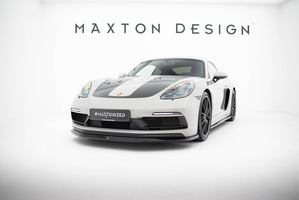 Lip Anteriore V.1 Porsche 718 Cayman GTS 982c / 718 Boxster GTS 982 — montato sulla vettura