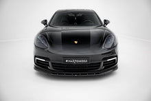 Load image into Gallery viewer, Lip Anteriore V.1 Porsche Panamera 971 Panamera E-Hybrid / Panamera 4S — montato sulla vettura