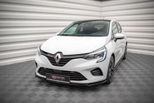 Carica l'immagine nel visualizzatore di Gallery, Lip anteriore V.1 Maxton Design per Renault Clio Mk5, ABS nero lucido - dettaglio del profilo