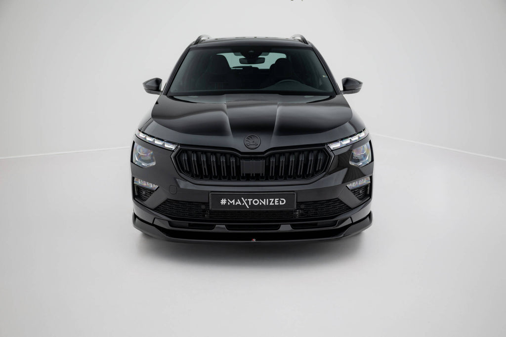 Lip Anteriore V.1 Skoda Kamiq Mk1 Facelift Monte Carlo — dettaglio del profilo