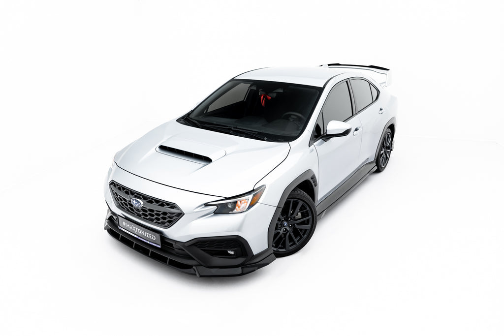 Lip Anteriore V.1 Subaru WRX Mk2 STI — particolare della finitura