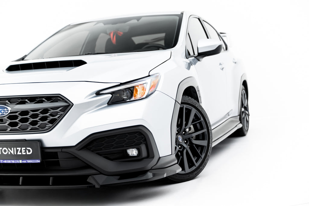 Lip Anteriore V.1 Subaru WRX Mk2 STI — dettaglio del fissaggio