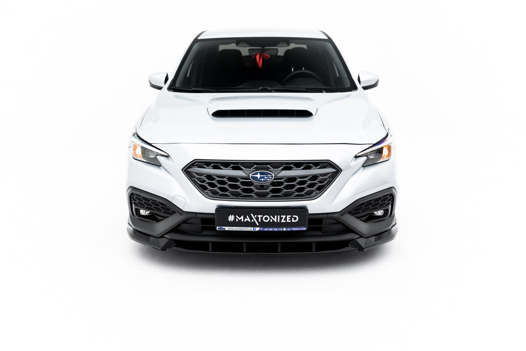 Lip Anteriore V.1 Subaru WRX Mk2 STI — vista angolata