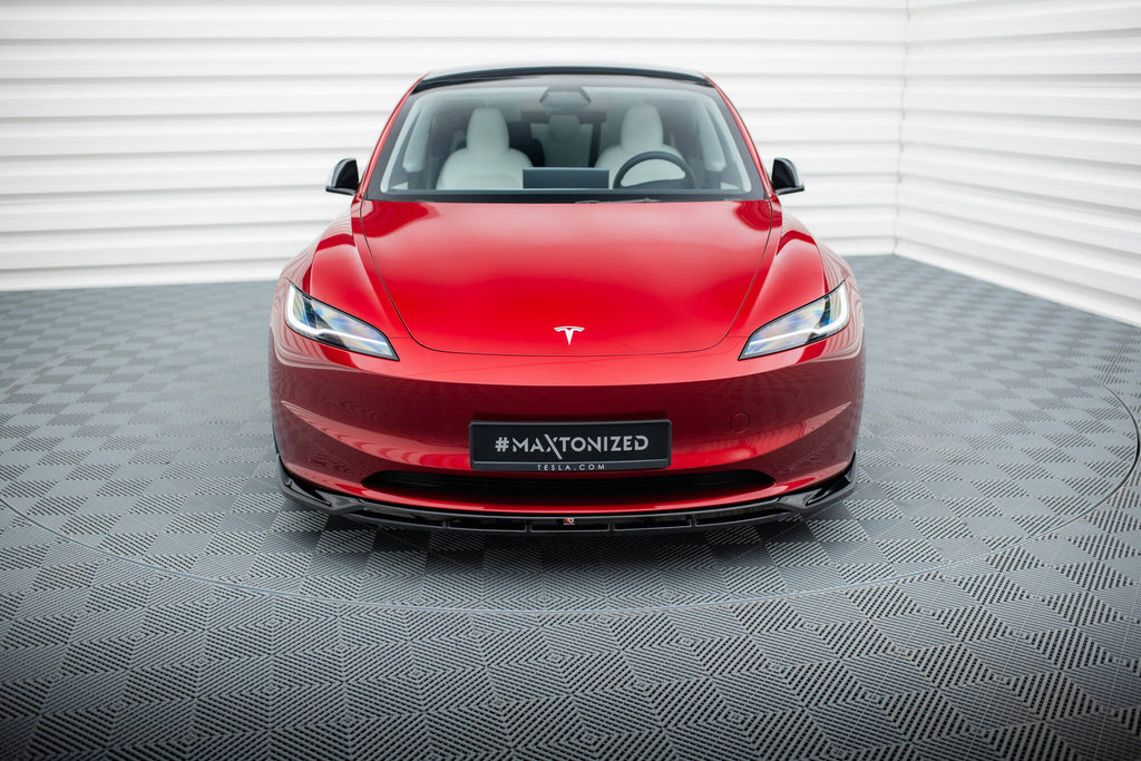 Lip Anteriore V.1 Tesla Model 3 Mk1 Facelift — vista laterale