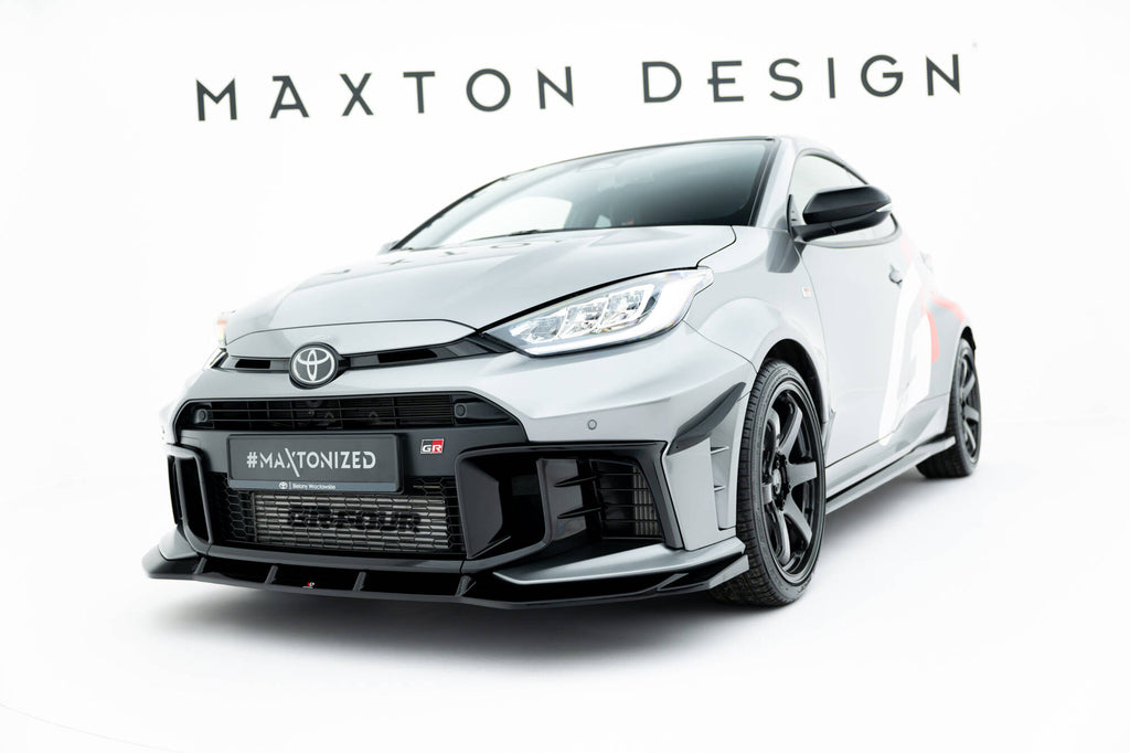 Lip Anteriore V.1 Toyota GR Yaris Mk4 Facelift — vista laterale