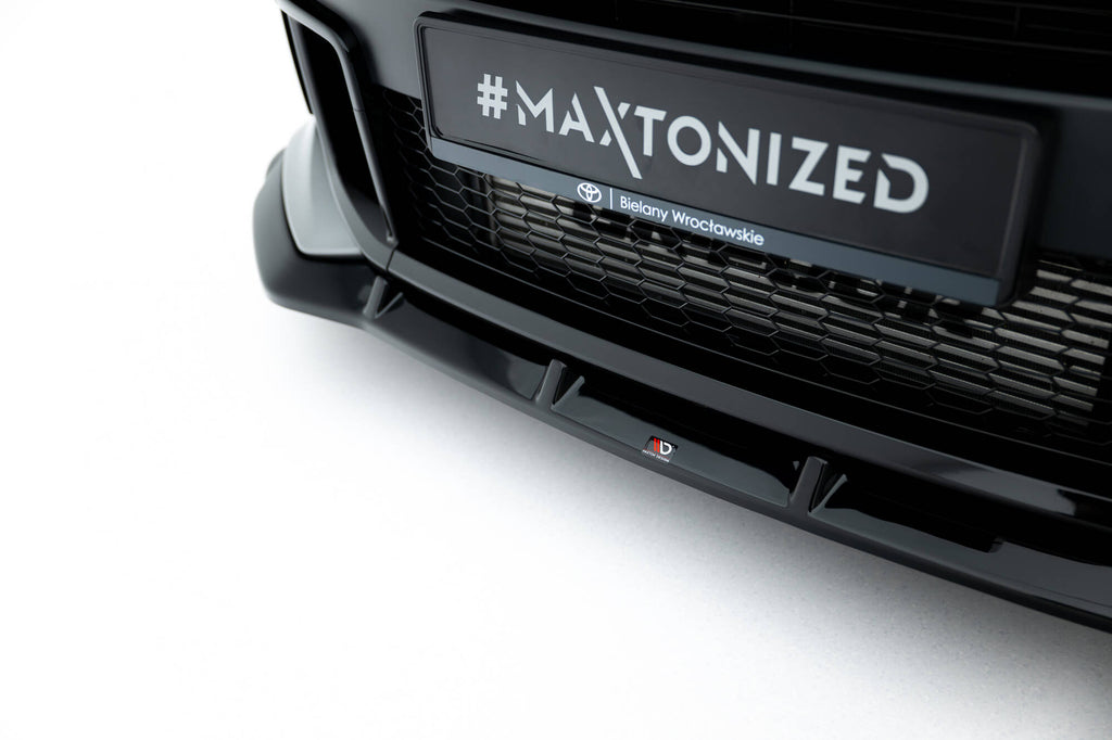 Lip Anteriore V.1 Toyota GR Yaris Mk4 Facelift — particolare della finitura