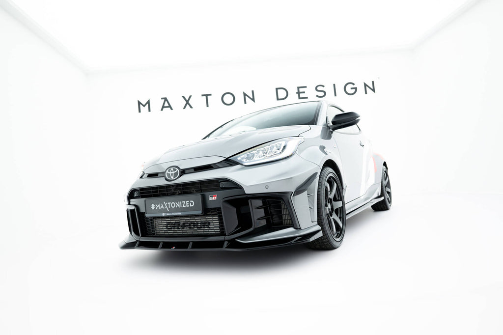 Lip Anteriore V.1 Toyota GR Yaris Mk4 Facelift — vista posteriore