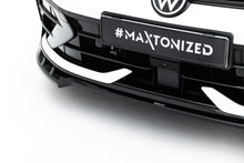 Load image into Gallery viewer, Lip Anteriore V.1 Volkswagen Golf R Station Wagon Mk8 Facelift — dettaglio del fissaggio