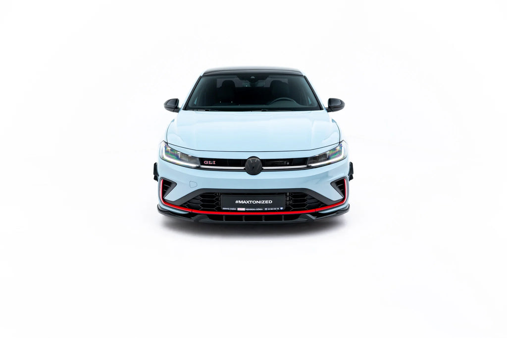 Lip Anteriore V.1 Volkswagen Jetta GLI Mk7 Facelift 2 — vista laterale