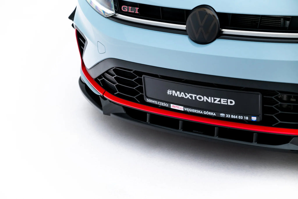 Lip Anteriore V.1 Volkswagen Jetta GLI Mk7 Facelift 2 — dettaglio del fissaggio