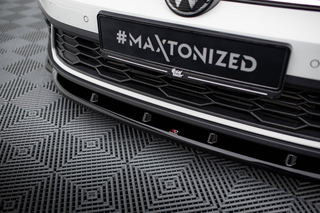 Lip Anteriore V.1 Volkswagen Polo GTI Mk6 Facelift — particolare della finitura