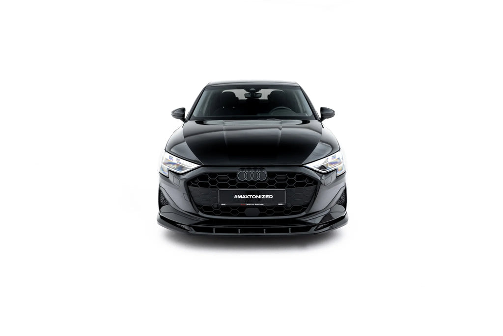 Lip Anteriore V.2 Audi A3 Berlina 8Y Facelift — vista posteriore