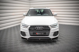 Lip Anteriore V.2 Audi Q3 8U Facelift Sport — vista d'insieme